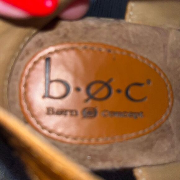 BOC heeled espadrilles flowered two-toned  sandals - Picture 6 of 7